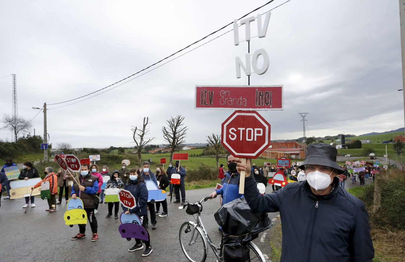 Protesta vecinal contra el proyecto previsto para este verano porque «es evidente que la parroquia no está preparada para una infraestructura tan grande»