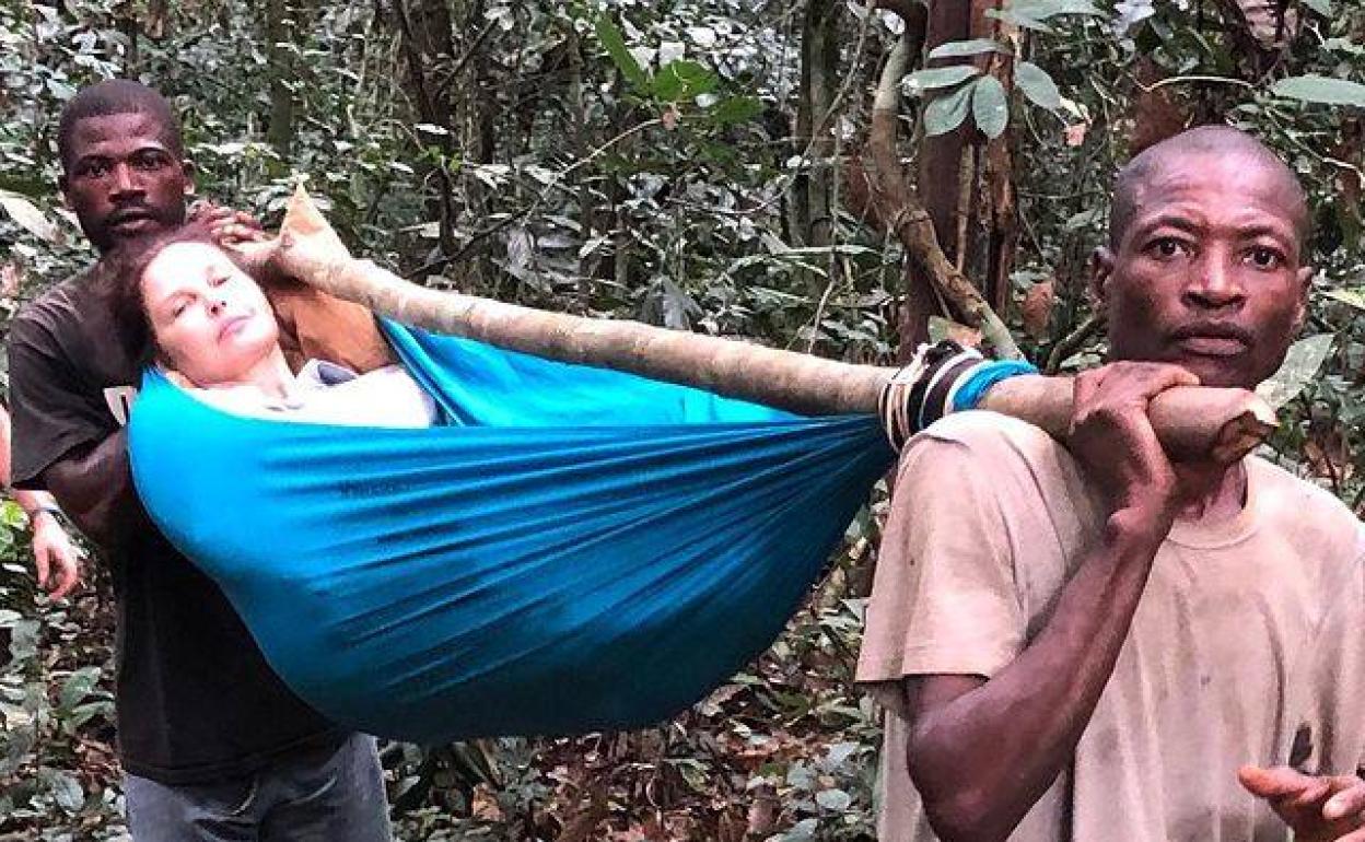 Ashley Judd ha colgado 10 fotos que reflejan lo duro de la travesía