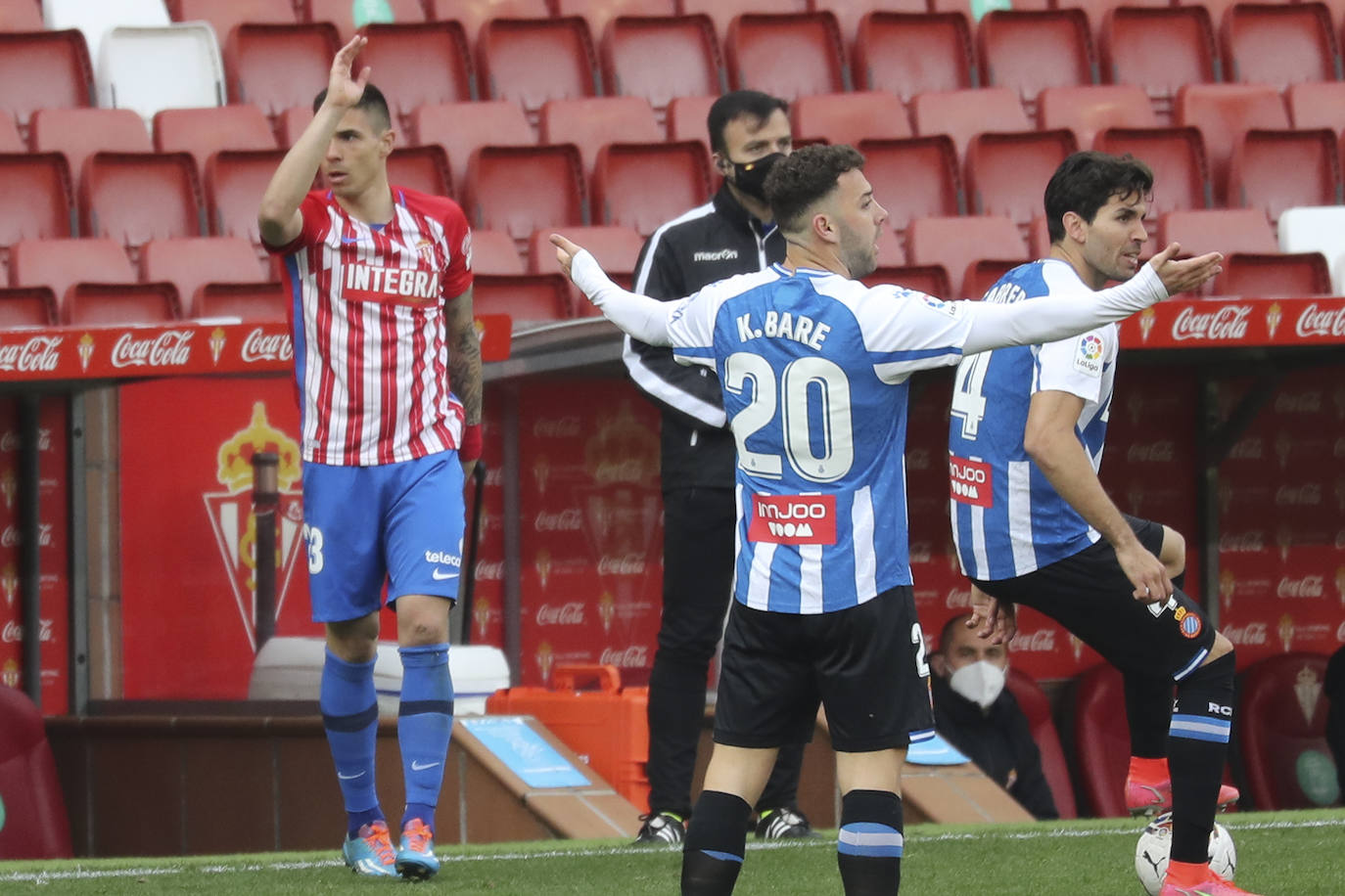 El Sporting suma un punto ante el gran candidato al ascenso esta temporada y sigue invicto en su estadio