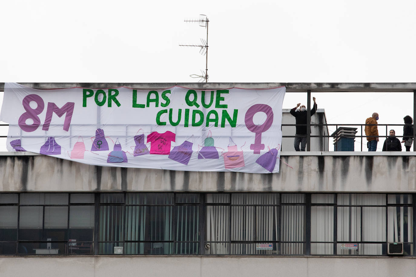 Avilés reclamó políticas de igualdad en esta jornada del 8 de marzo