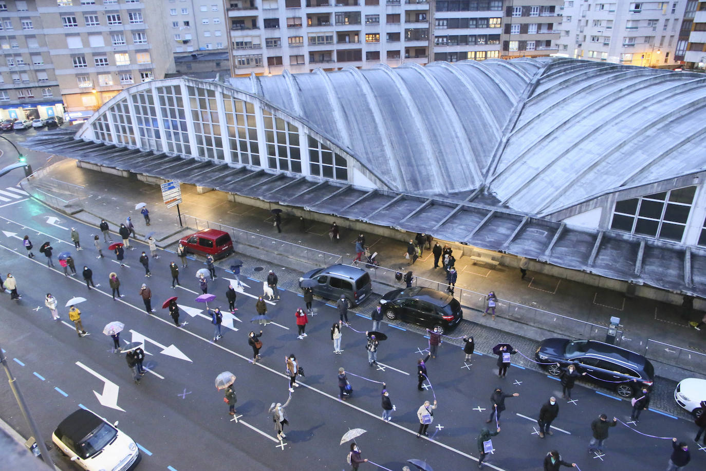 Concentraciones del 8m en Asturias