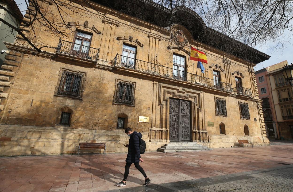 Una vista del edificio que alberga el Tribunal Superior de Justicia. 