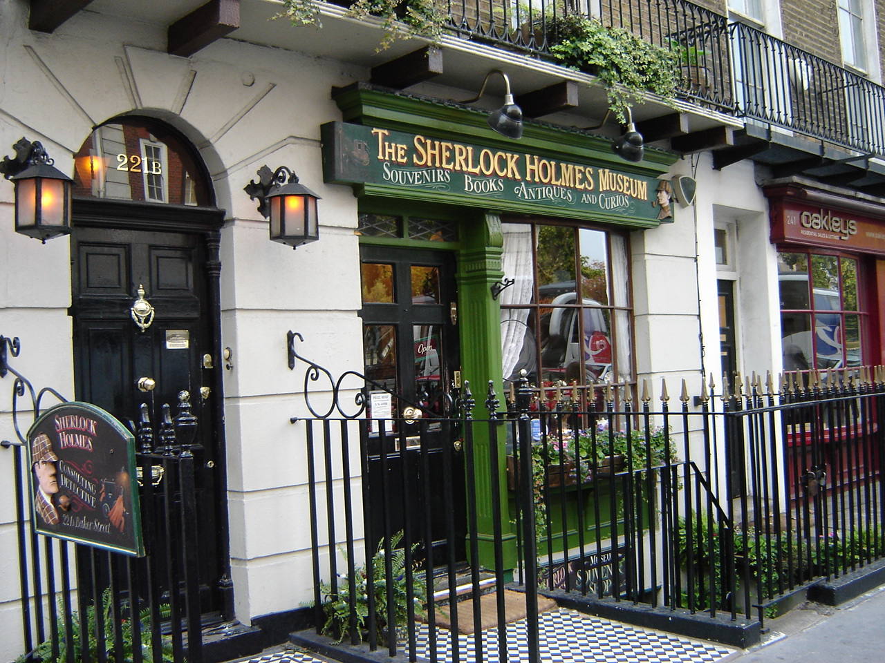 El museo de Sherlock Holmes, dedicado al personaje literario, en Londres.