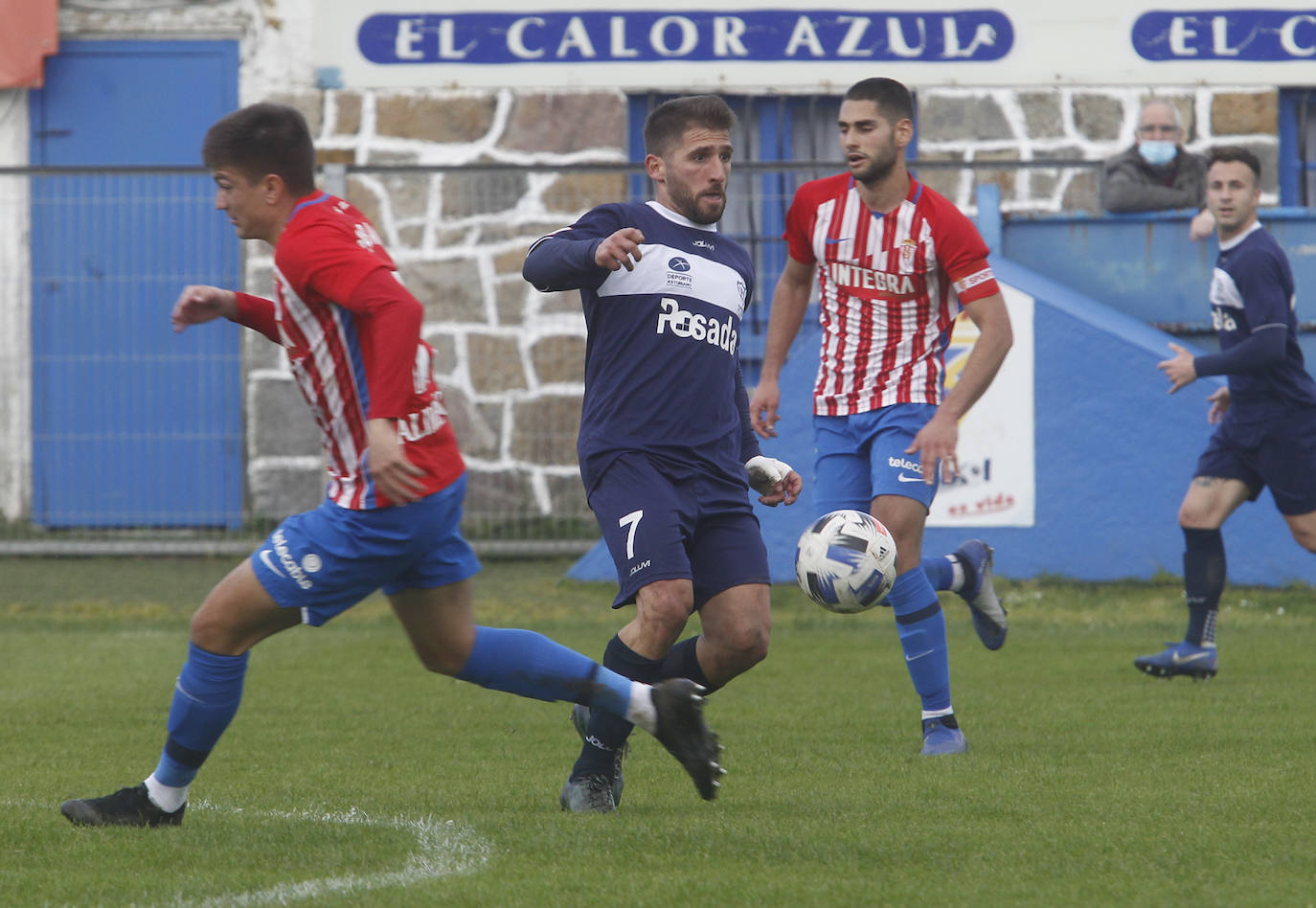 Fotos: Las mejores jugadas del Marino - Sporting B