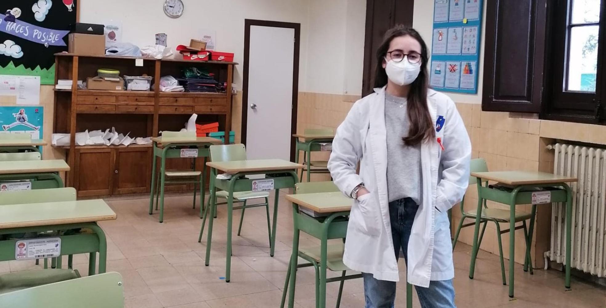 Lucía Medio arrancó su carrera como docente este año, en unas circunstancias que harán que, de aquí en adelante, todo le parezca fácil. 