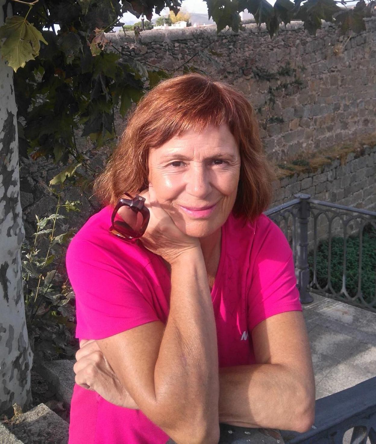 La poeta Lurdes Álvarez. 