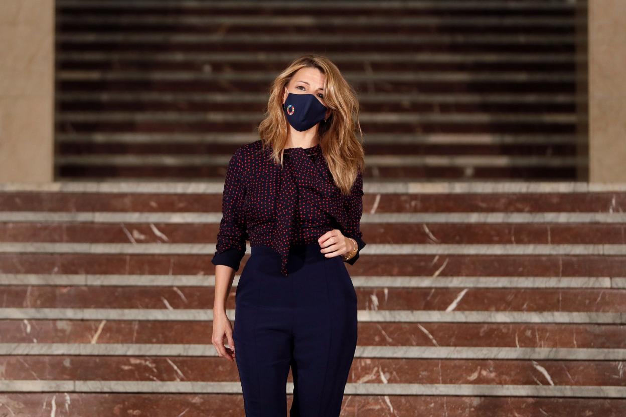 La ministra de Trabajo y Economía Social, Yolanda Díaz. 