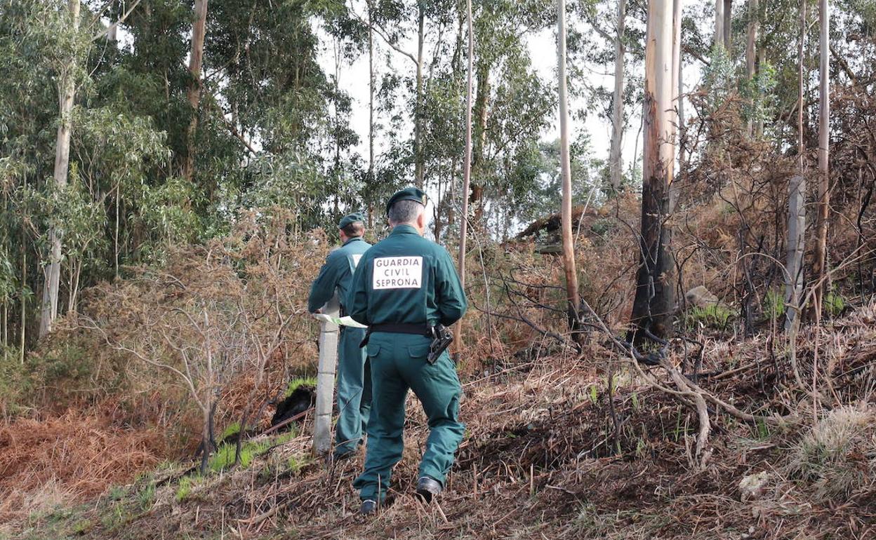 Inspecciones oculares de incendios de la Guardia Civil.