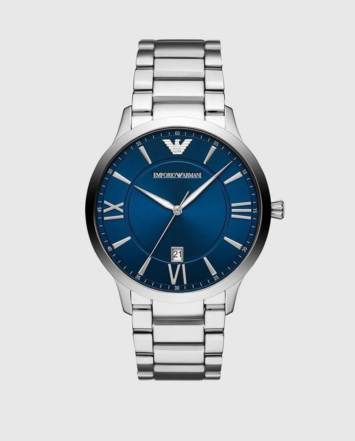 Reloj de Emporio Armani modelo AR11227 de acero, 279 euros.