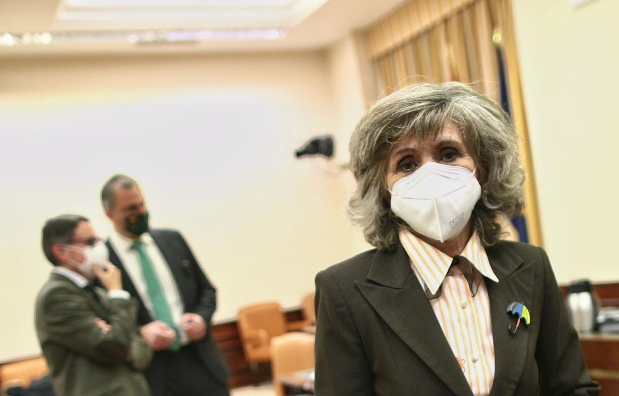 La diputada socialista y ex ministra de Sanidad María Luisa Carcedo. 