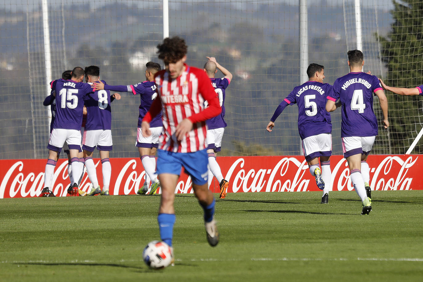 Fotos: Sporting B 0-2 Valladolid Promesas, en imágenes