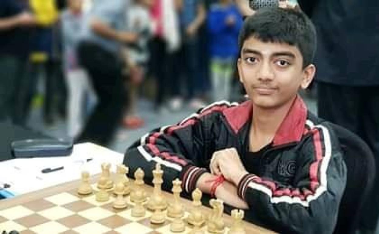 El gran maestro indio Dommaraju Gukésh