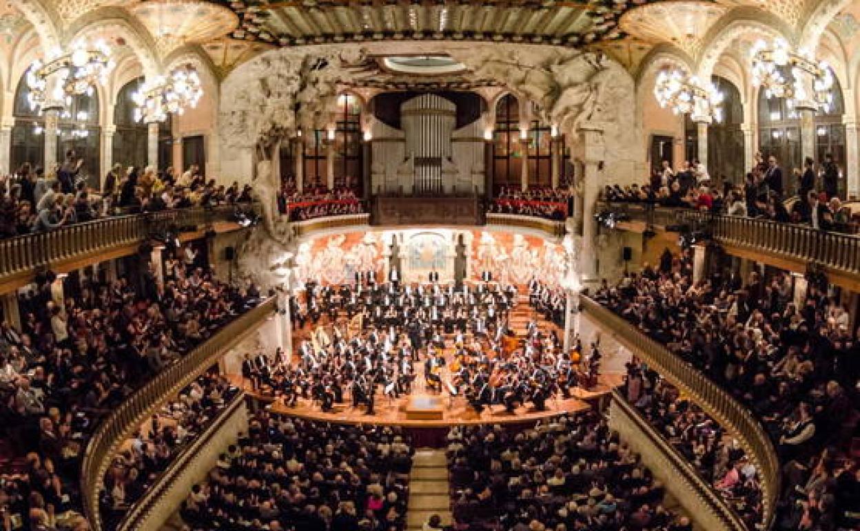 Palau de la Musica de Barcelona.