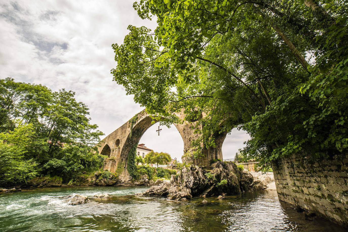 El Puente Romano de Cangas de Onís