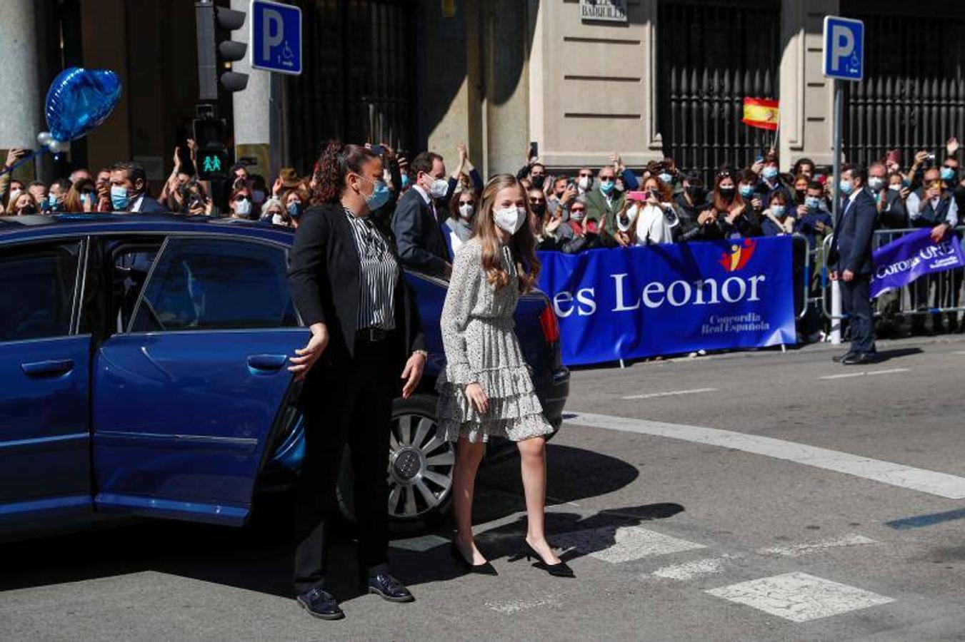 La Princesa Leonor ha presidido hoy su primer acto en solitario de su trayectoria institucional, la conmemoración del 30 aniversario del Instituto Cervantes. Ha estado acompañada por la vicepresidenta primera del Gobierno, Carmen Calvo y por el director del Instituto Cervantes, Luis Garcia Montero