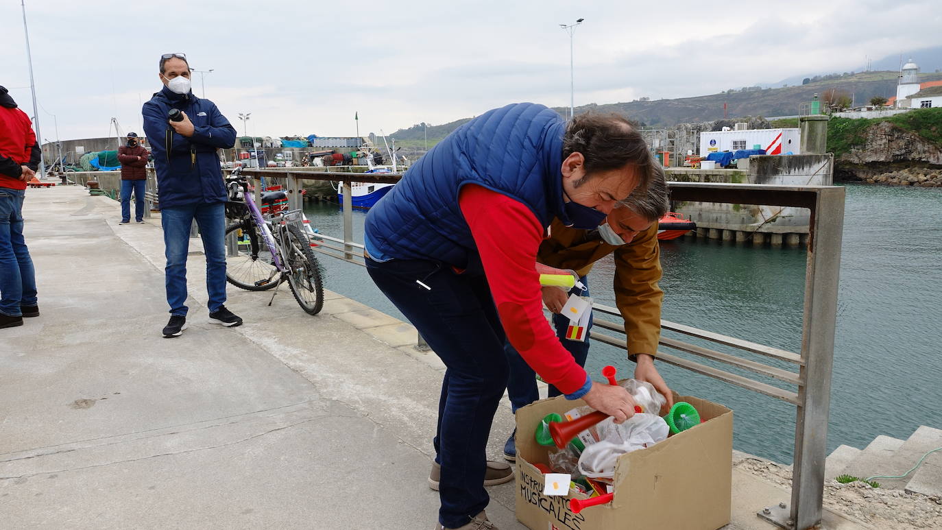 En protesta por el nuevo Reglamento de Control de la Pesca aprobado por el Parlamento Europeo