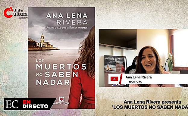Ana Lena, en el Aula de Cultura de EL COMERCIO 