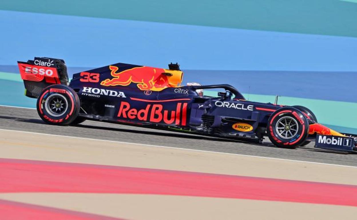 Max Verstappen, en el circuito de Sakhir, en Baréin. 