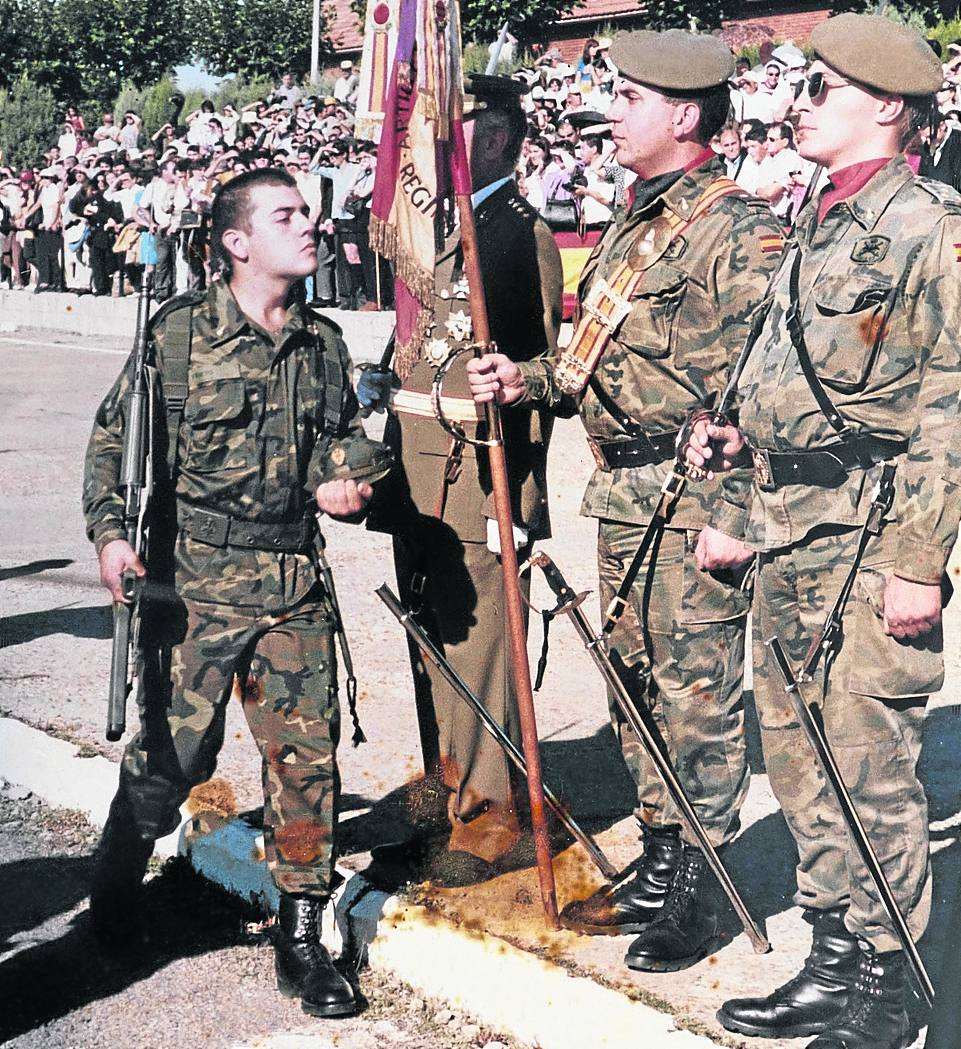 El gijonés Esteban Prieto, en El Ferral (León). 