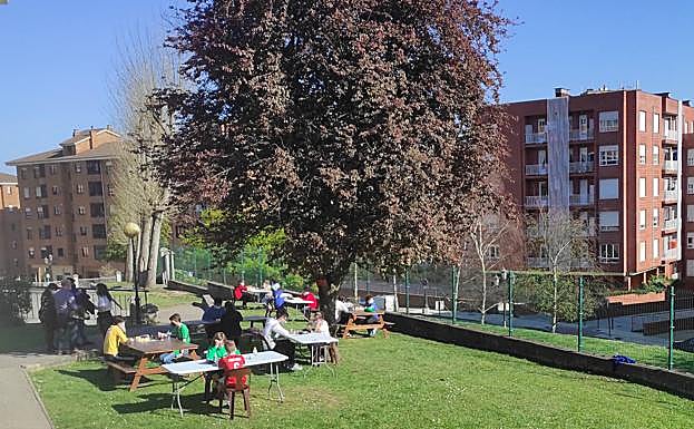 Panorámica general de los exteriores de La Casa del Ajedrez 