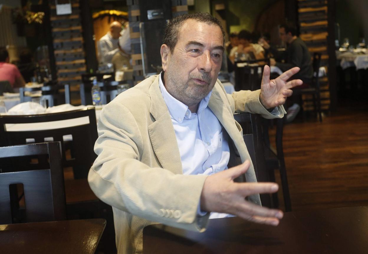 José Luis Garci, durante una de sus visitas a Asturias. 