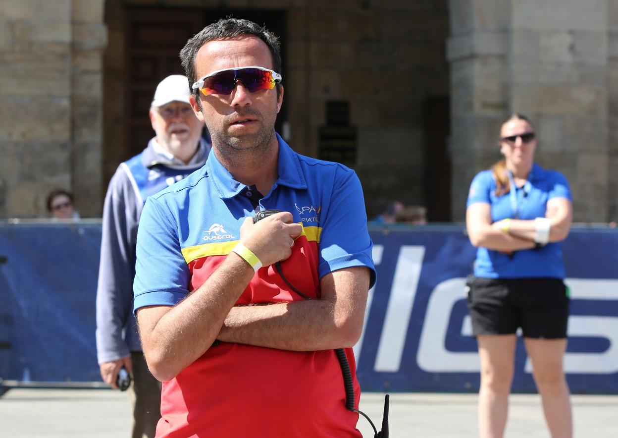 Jorge García, director de Competiciones de la Federación Triatlón. 