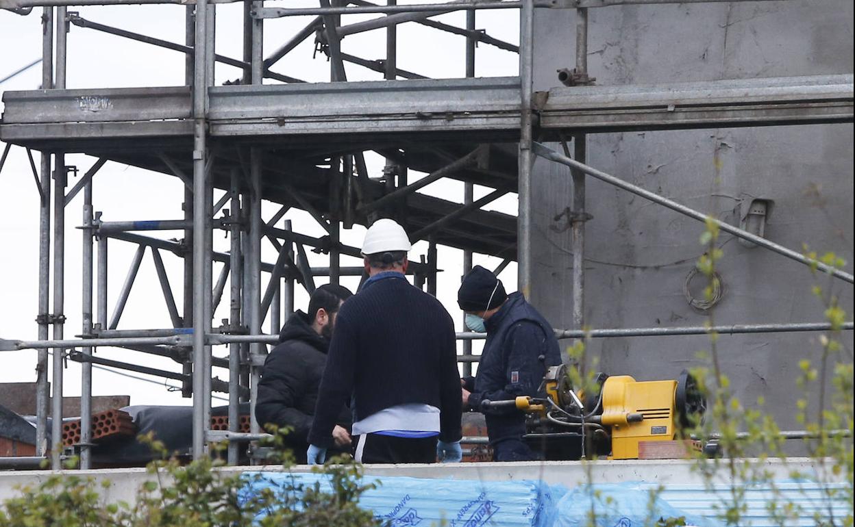 Una obra en Asturias 