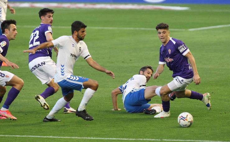 Las mejores imágenes del Tenerife - Sporting 