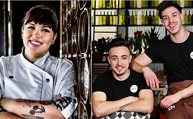 La gijonesa Lara Roguez / Javier Sanz y Juan Sahuquillo 