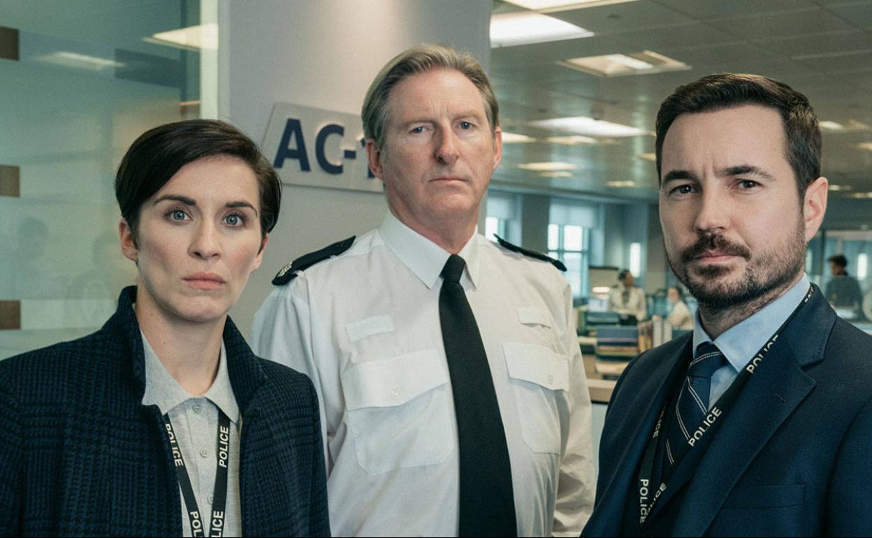 Protagonistas de 'Line of Duty'.