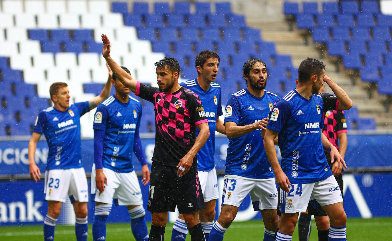 El Real Oviedo consiguió este domingo balsámica que le acerca un poco más a la permanencia. Los de Ziganda se impusieron 2-1 al Sabadell.