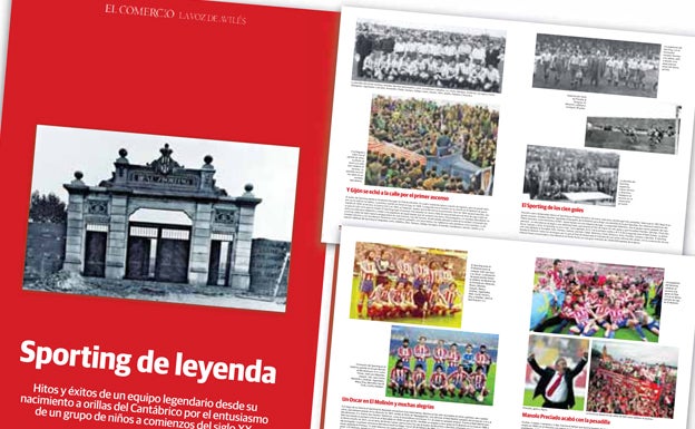 Revista Real Sporting. Sporting de Leyenda