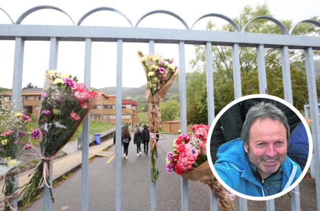 Multitudinaria despedida y flores para «una figura esencial» del IES Monte Naranco