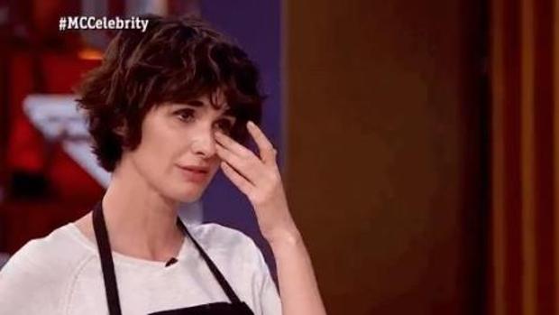 Paz Vega en su participación en 'MasterChef Celebrity'.