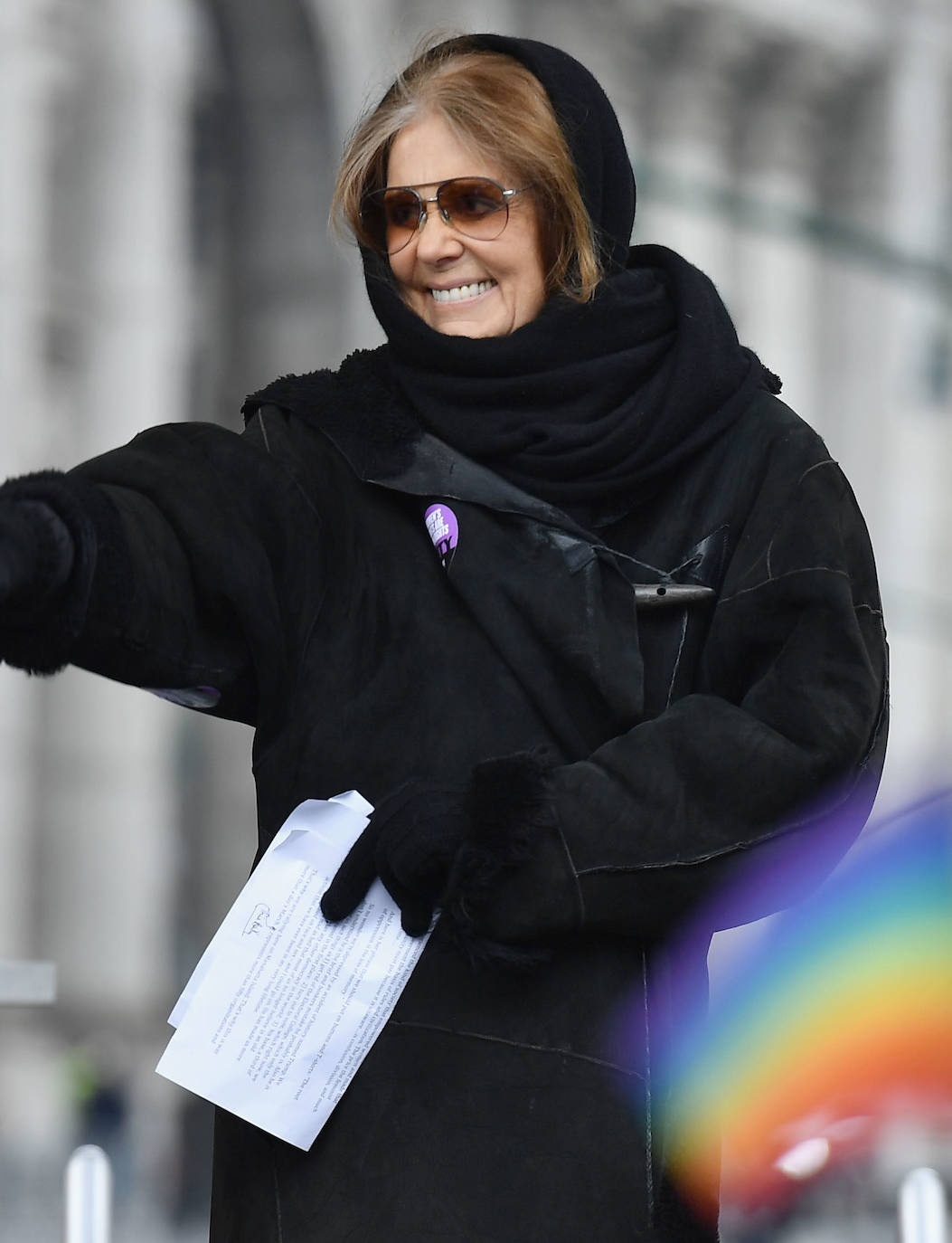 Gloria Steinem.