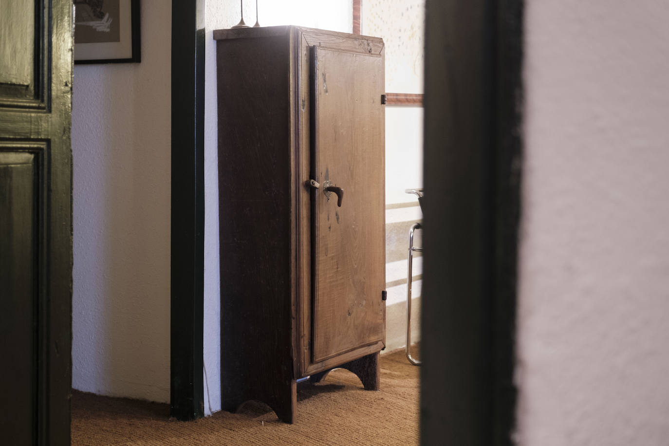 Lo que una pared esconde. Los conocimientos sobre interiorismo de la pintora María Antonieta Laviada le fueron de mucha utilidad para decorar y amueblar su vivienda
