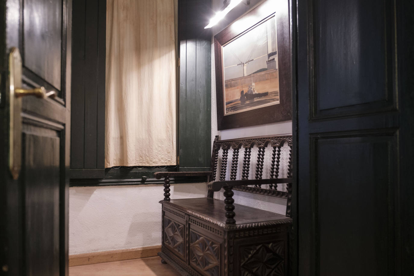 Lo que una pared esconde. Los conocimientos sobre interiorismo de la pintora María Antonieta Laviada le fueron de mucha utilidad para decorar y amueblar su vivienda