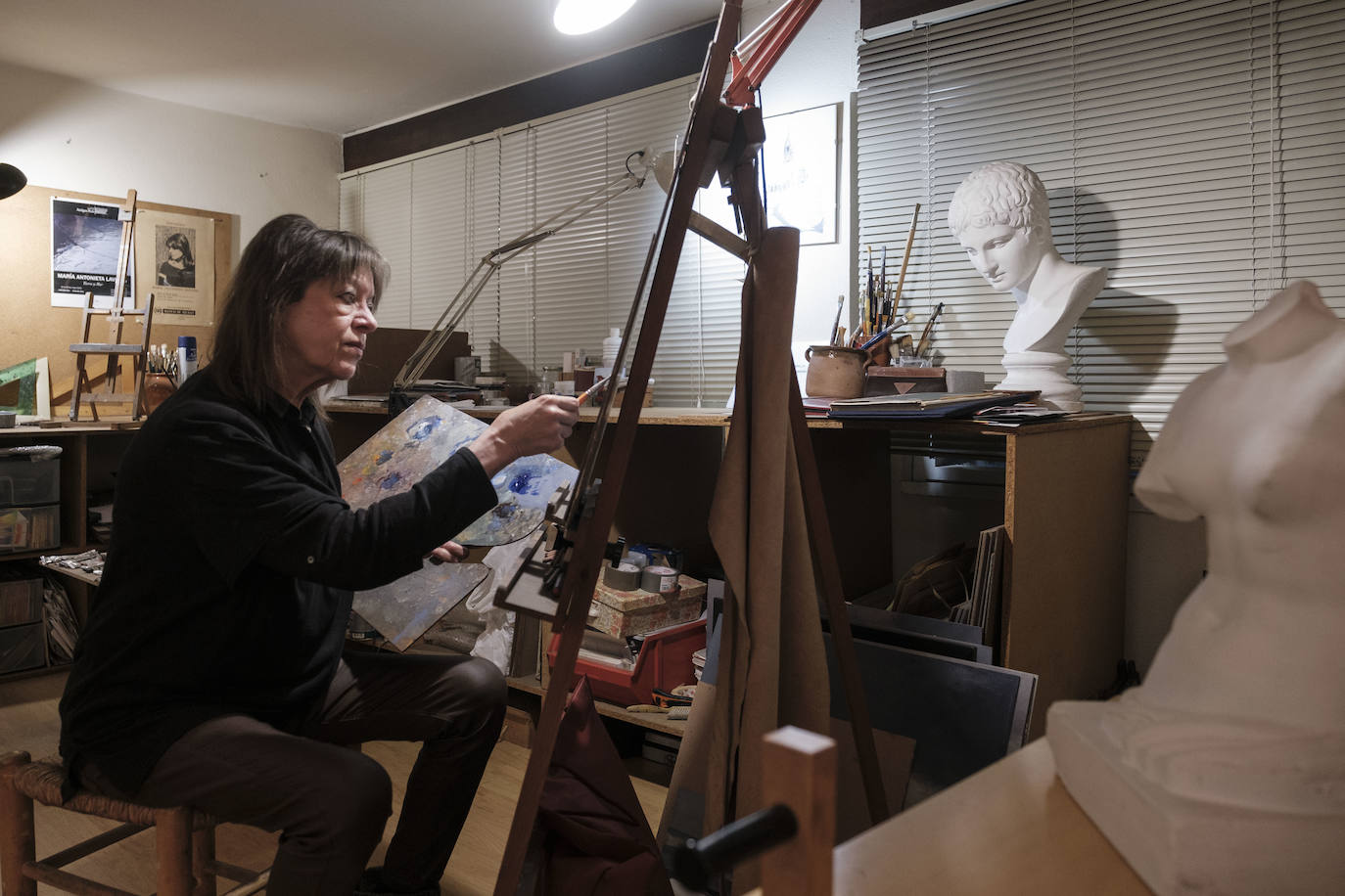 Lo que una pared esconde. Los conocimientos sobre interiorismo de la pintora María Antonieta Laviada le fueron de mucha utilidad para decorar y amueblar su vivienda
