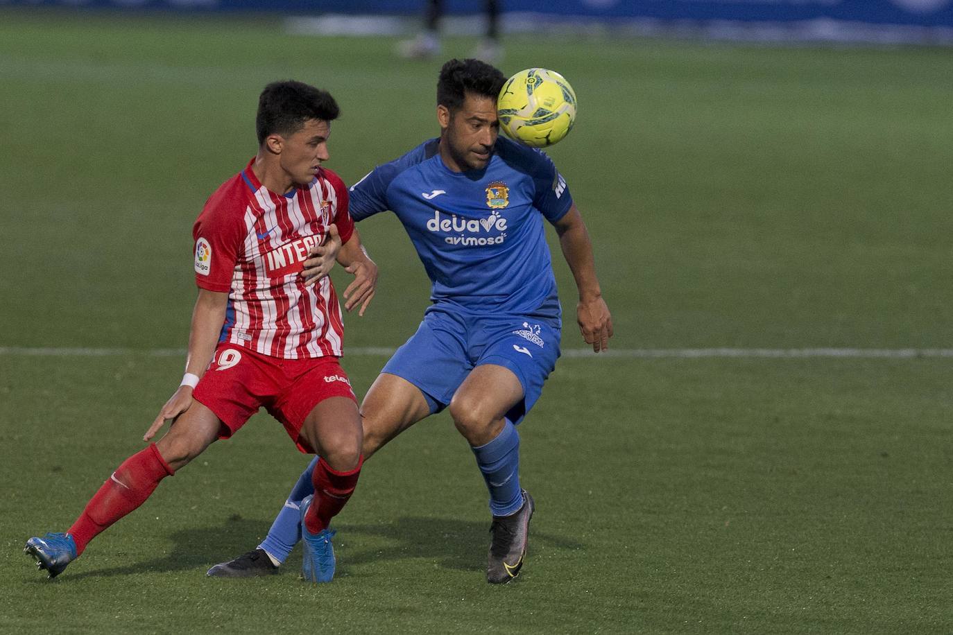 Fotos: Las mejores imágenes del Fuenlabrada - Sporting