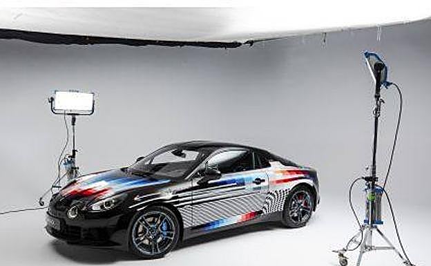 Así reinterpreta Felipe Pantone el Alpine A110