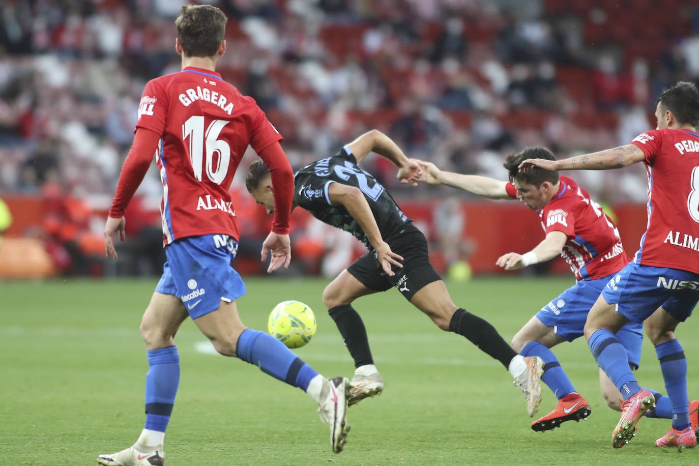 Fotos: Las mejores jugadas del Sporting - Almería