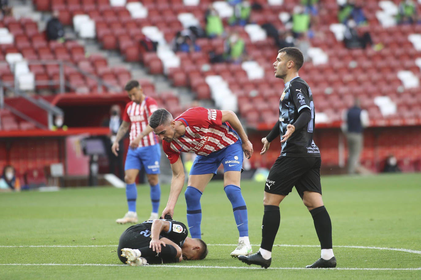 Fotos: Las mejores jugadas del Sporting - Almería