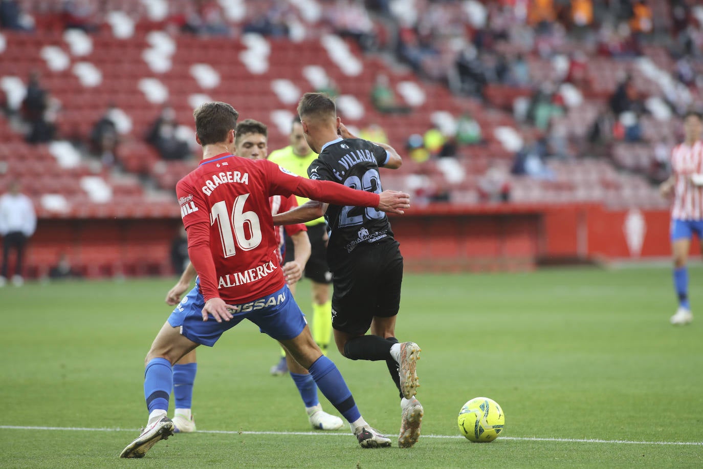 Fotos: Las mejores jugadas del Sporting - Almería