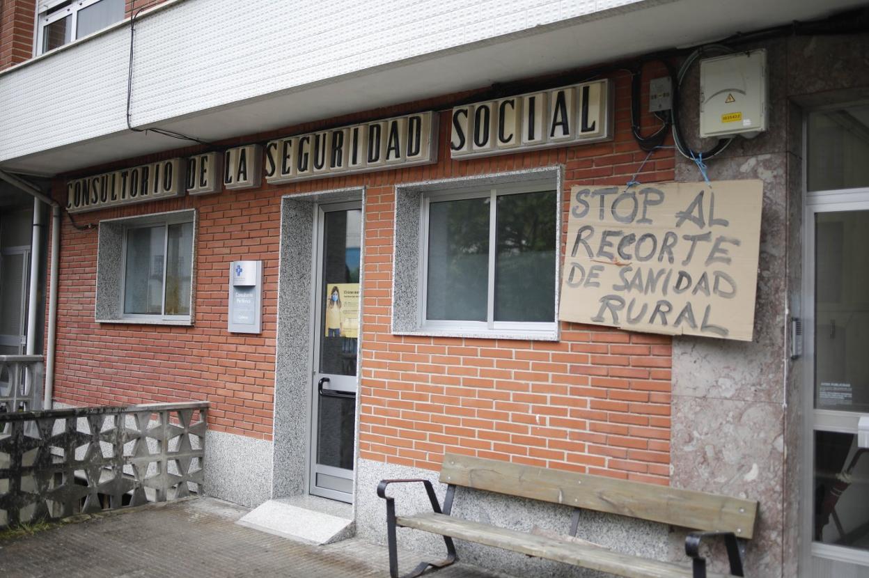 Actual centro de salud de Collanzo, en Aller. 