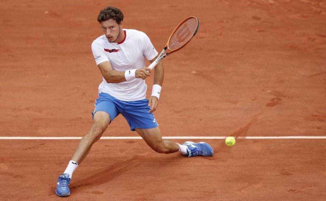 Pablo Carreño, en el partido de este miércoles. 