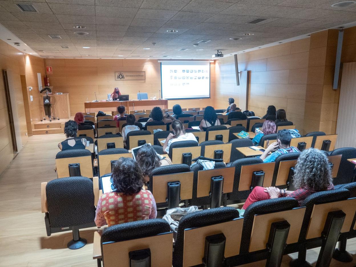 Una de las sesiones del curso de sexología del año pasado. 