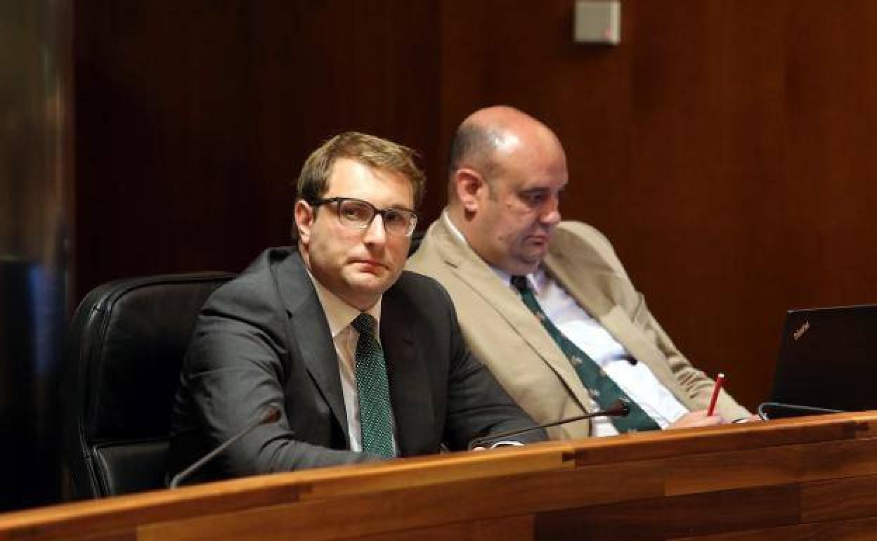 Adrián Pumares y Pedro Leal. 