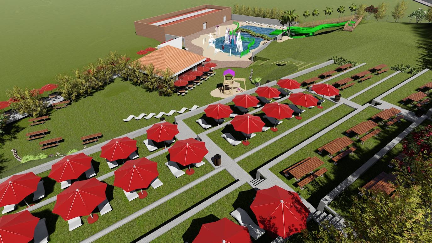 Fotos: Corvera construirá el primer parque acuático de Asturias