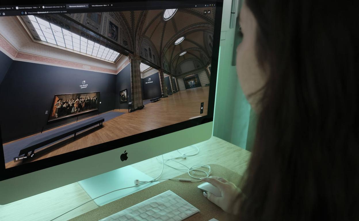 Visita virtual al Rijksmuseum, empeñado en ser «el mejor museo híbrido del mundo». 