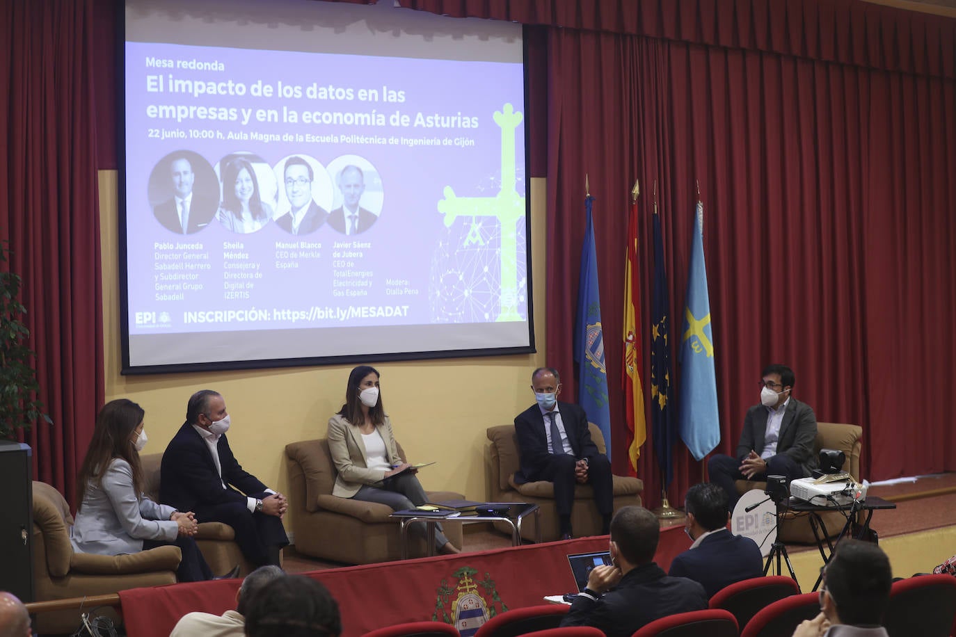 La Escuela Politécnica de Ingenieria de Gijón contará con el grado de Ciencia e Ingenieria de Datos. Cuatro empresas que colaboran con la EPI han mostrado en un acto la importancia de la incorporación de esta formación a la Universidad de Oviedo, ya que es una de las profesiones más demandadas en todo el mundo. 